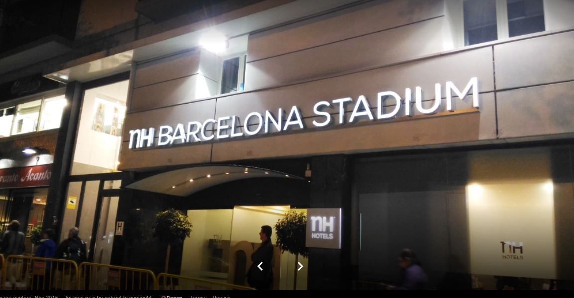 Nh Barcelona Stadium Экстерьер фото